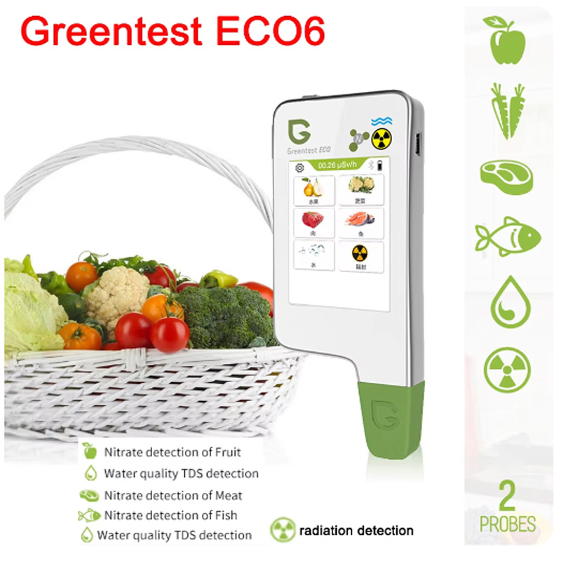 Health Wellness Solutions - 1-6 Greentest Detector de seguridad alimentaria