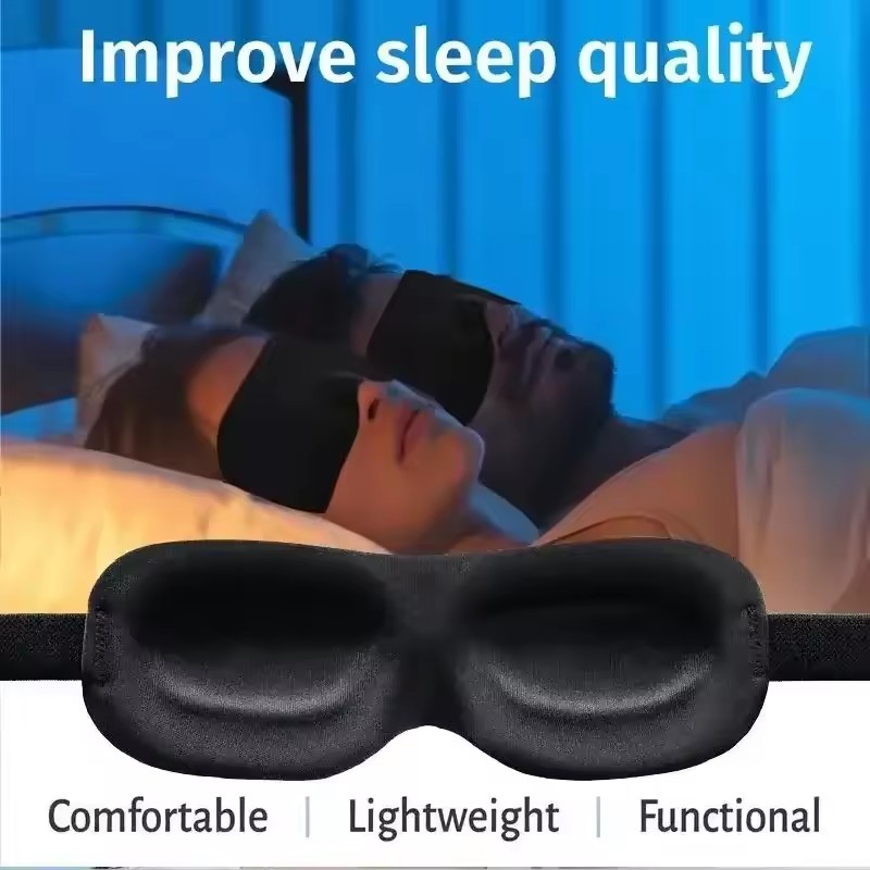 Sleep Eye Mask 3D - Máscara de Dormir 3D Transpirable y