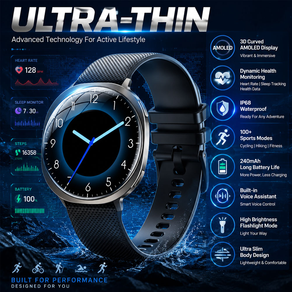 Health Wellness Trends 2026 - Nuevo Reloj Inteligente con Seguimiento de
