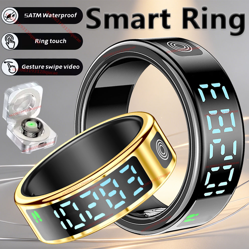 Women'S Health & Wellness Center - Anillo Inteligente R12 2026 con Pantalla