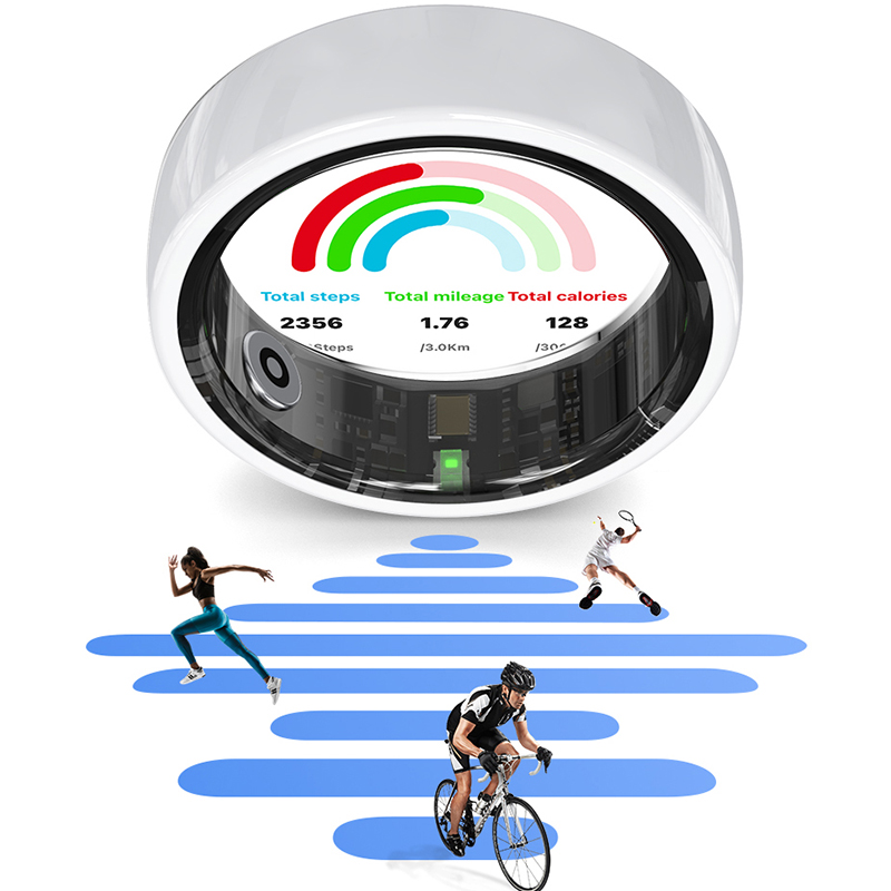 Women'S Health & Wellness Center - Anillo inteligente R12 con estuche de