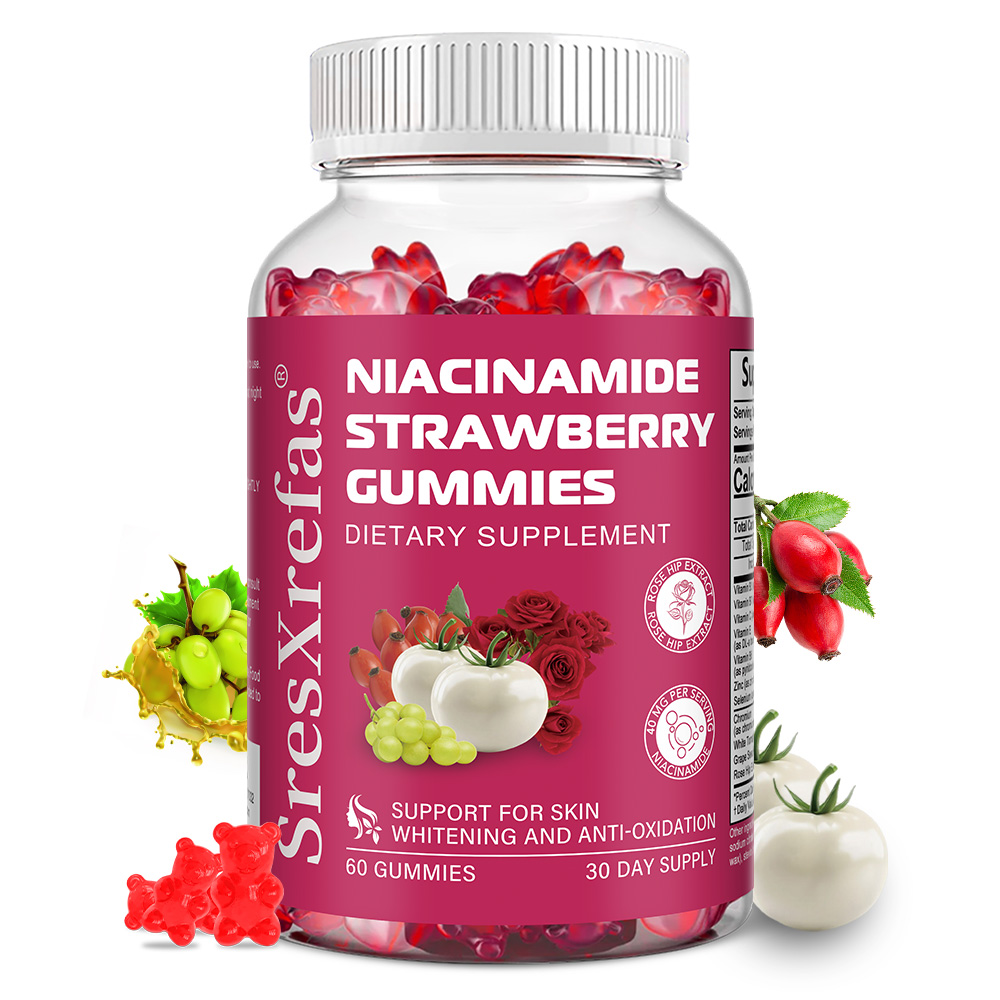 Health Wellness Gummies - Gomitas de Niacinamida (Vitamina B3), Favorecen
