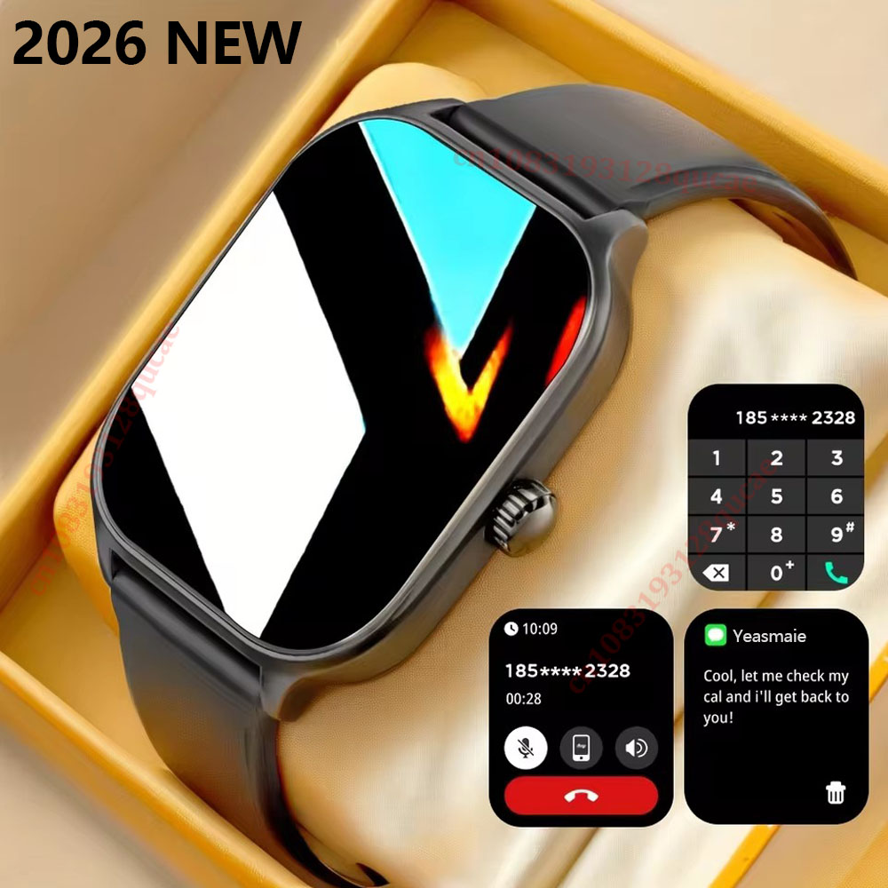 Health Wellness Trends 2026 - Nuevo Reloj Inteligente 2026 con Bluetooth,