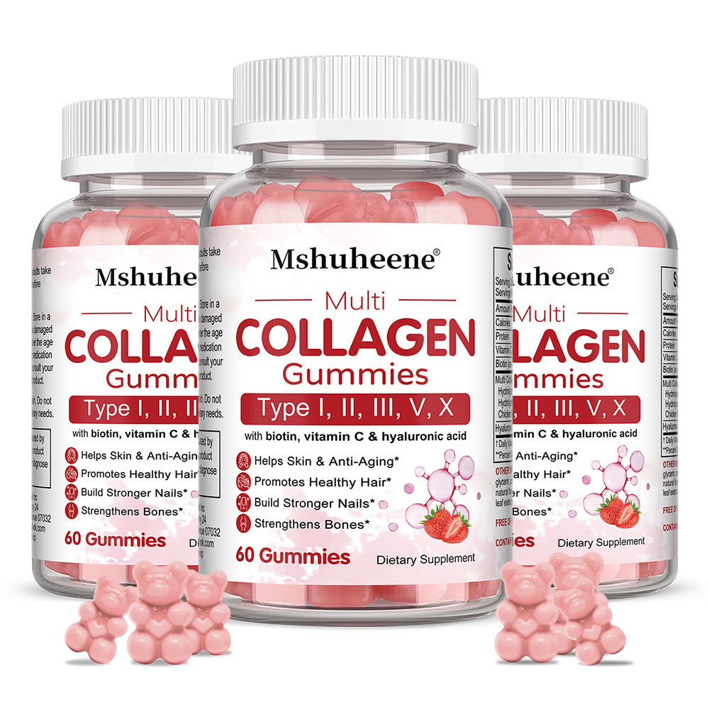 Health Wellness Gummies - Gomitas de Colágeno Complejo, con Biotina