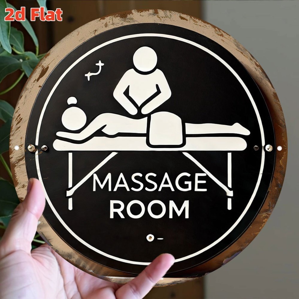 Health Wellness Spa - Impresión plana 2D de alta definición,