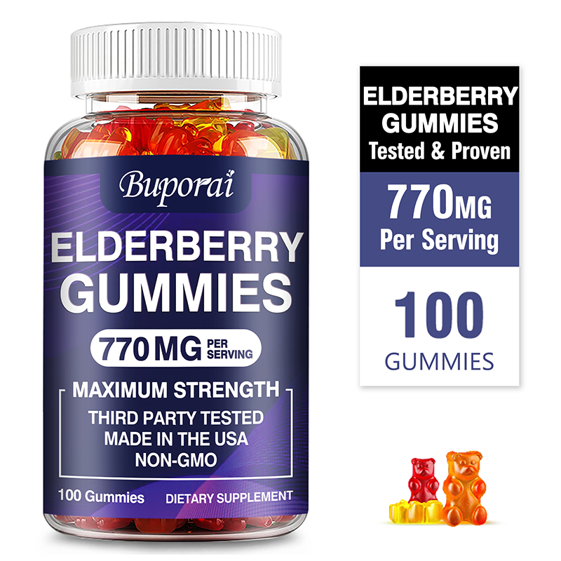 Health And Wellness Promotion - Gomitas de Saúco - Piel Suave,