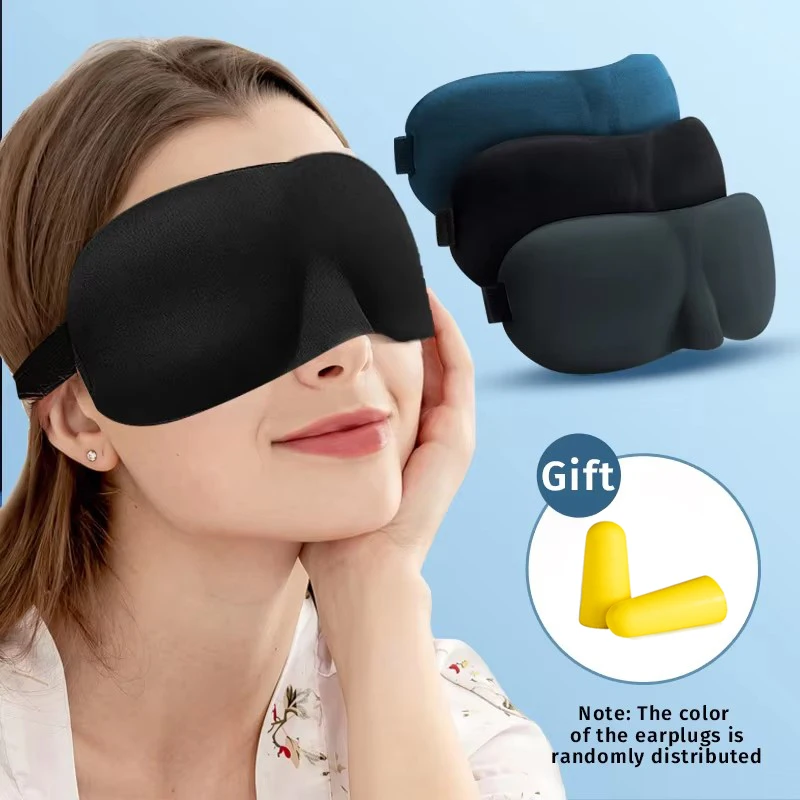 Sleep Eye Mask 3D - Antifaz para Dormir 3D Contorneado, Cubre