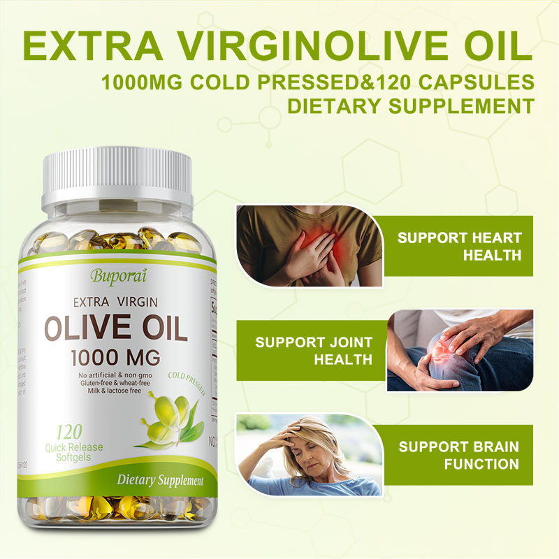 Health And Wellness Promotion - Cápsulas de Aceite de Oliva 1000mg