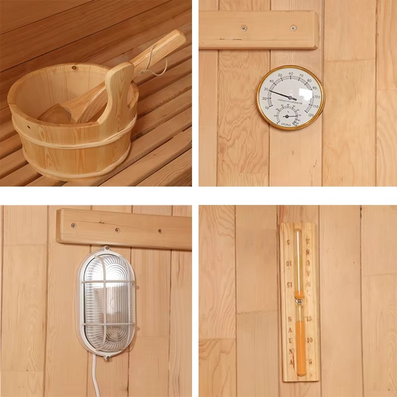 Cabina de Sauna Eléctrica Pers - Health Wellness Spa reseña y precio