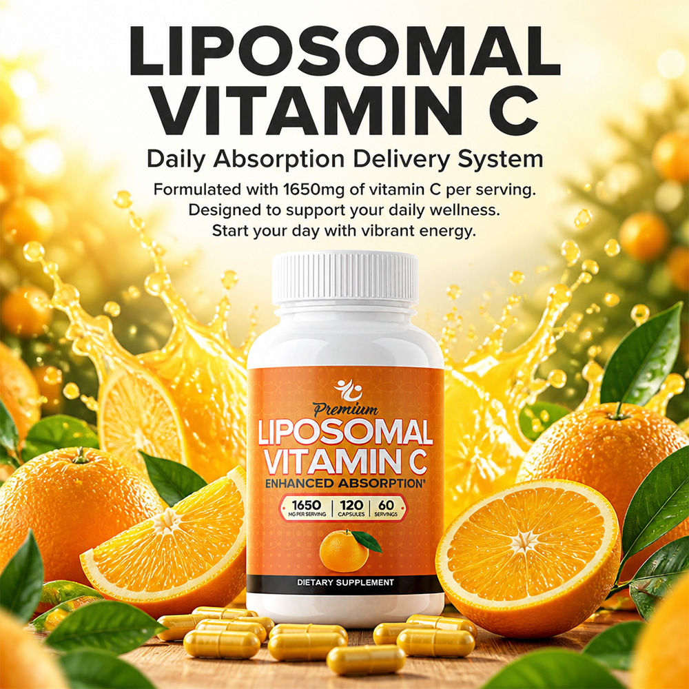 Cápsulas de Vitamina C Liposom - Health And Wellness Promotion reseña y precio