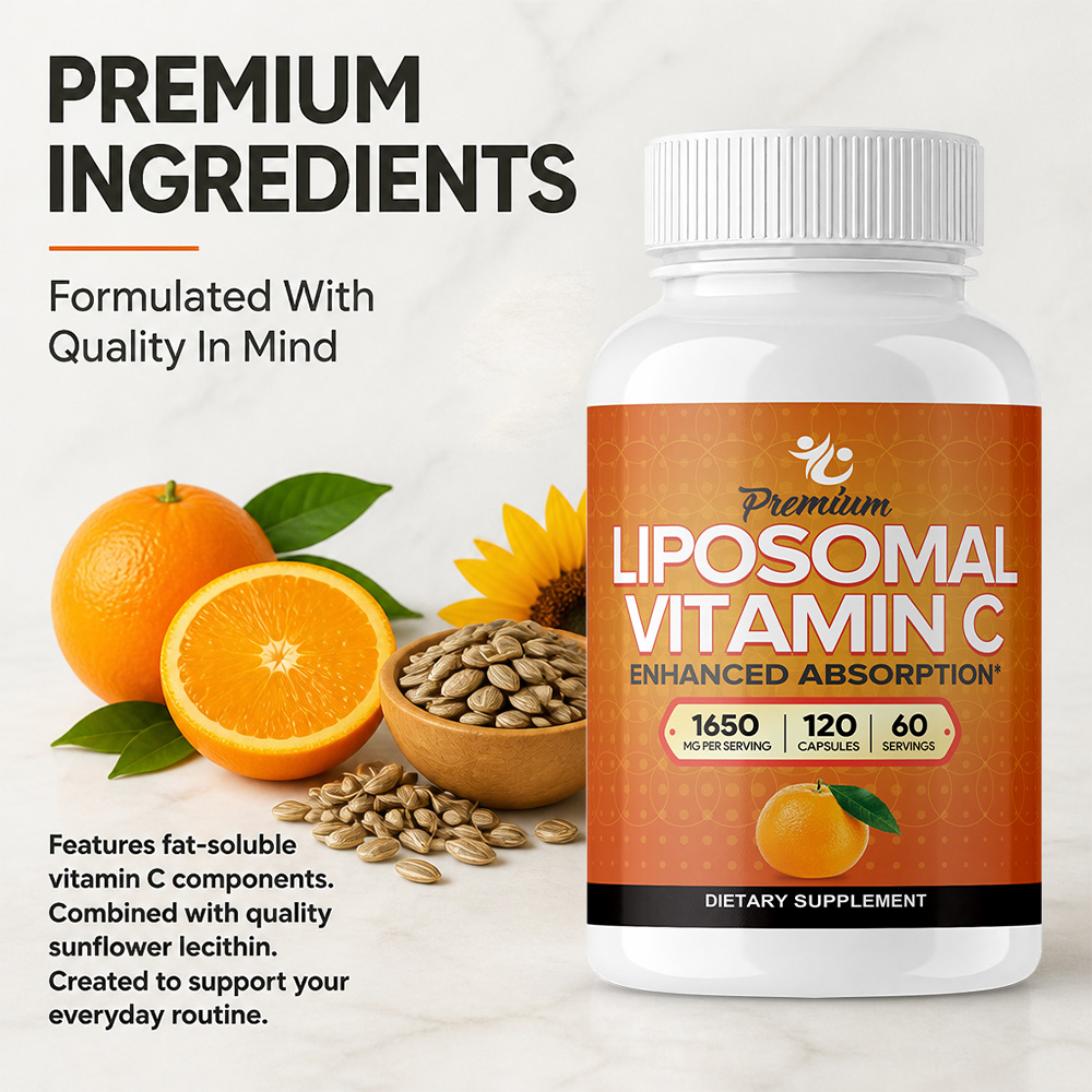 Cápsulas de Vitamina C Liposom - Health And Wellness Promotion reseña y precio