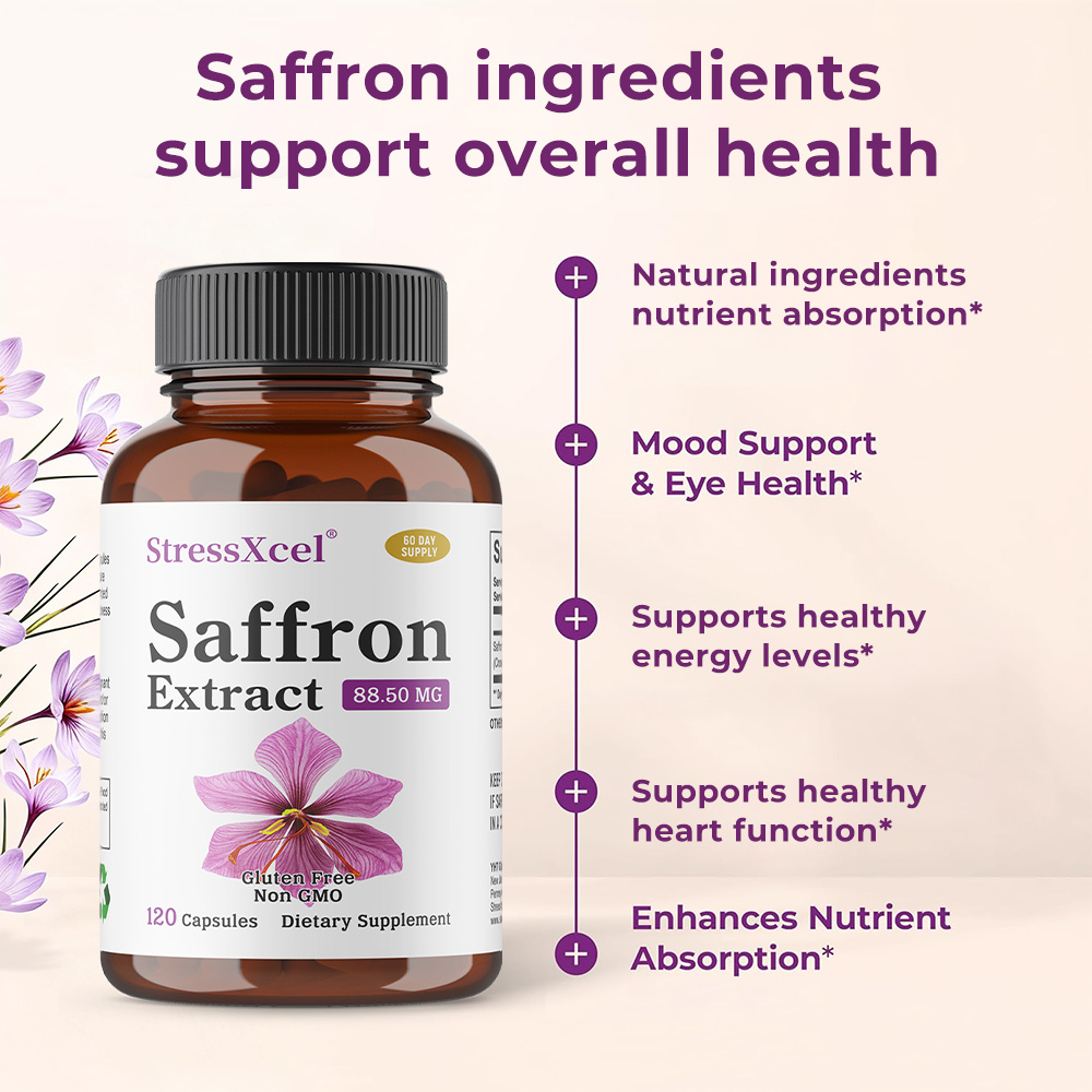 Cápsulas de extracto de azafrá - Health And Wellness Promotion reseña y precio