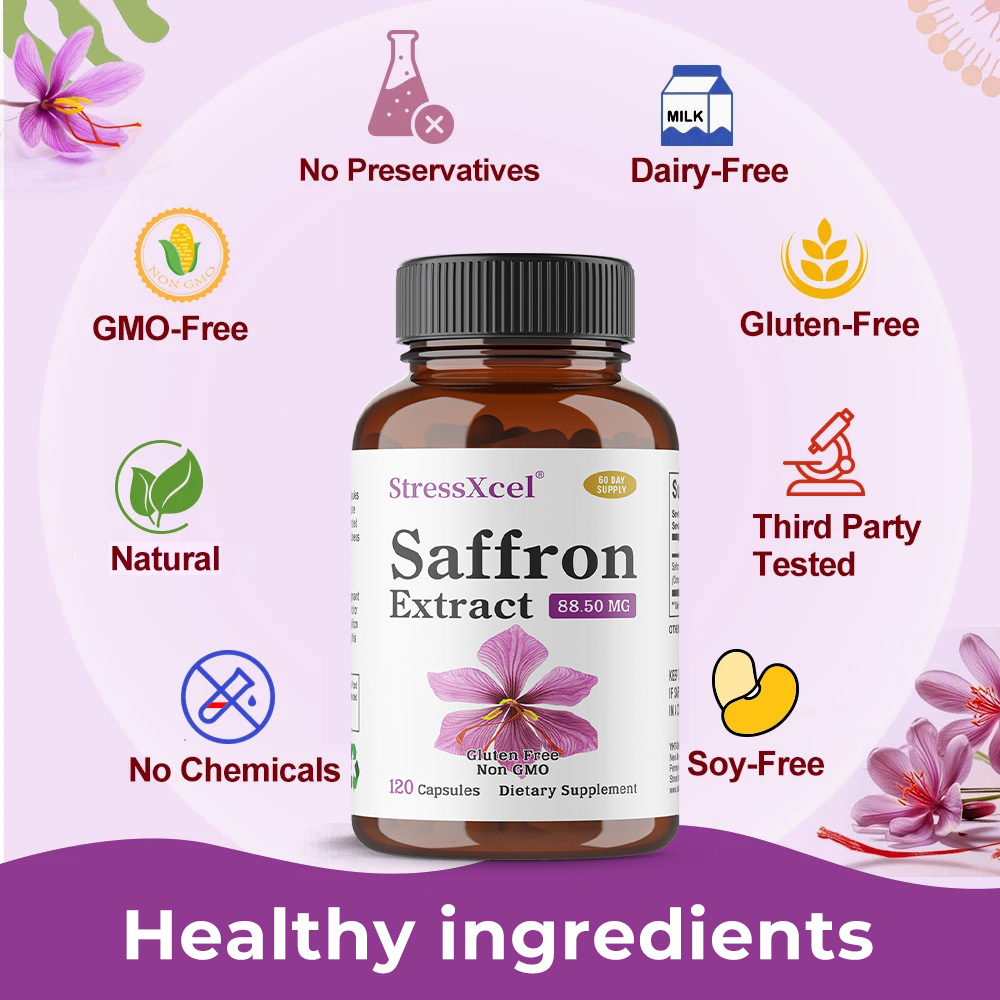 Cápsulas de extracto de azafrá - Health And Wellness Promotion reseña y precio