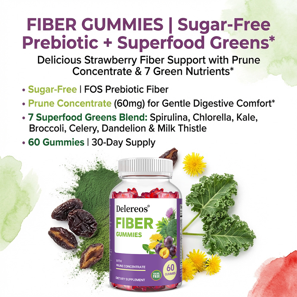 Gomitas de Fibra Prebiótica Si - Health Wellness Gummies reseña y precio
