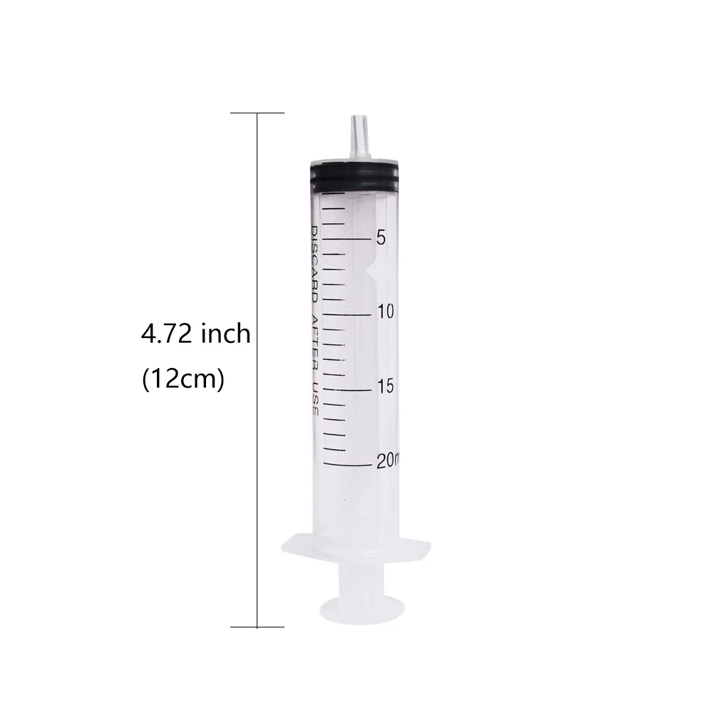 Jeringas de Plástico de 20 ml, - Health Wellness Solutions reseña y precio