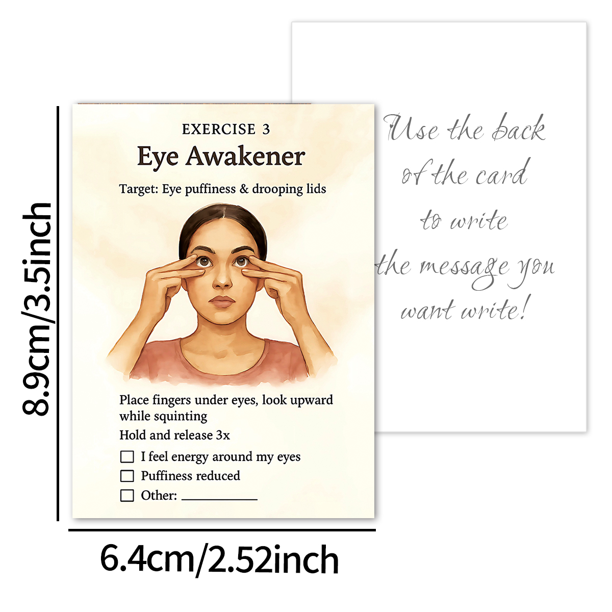 Tarjetas de Yoga con cara radi - Health Wellness Center reseña y precio