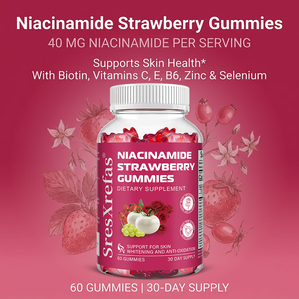 Gomitas de Niacinamida (Vitami - Health Wellness Gummies reseña y precio