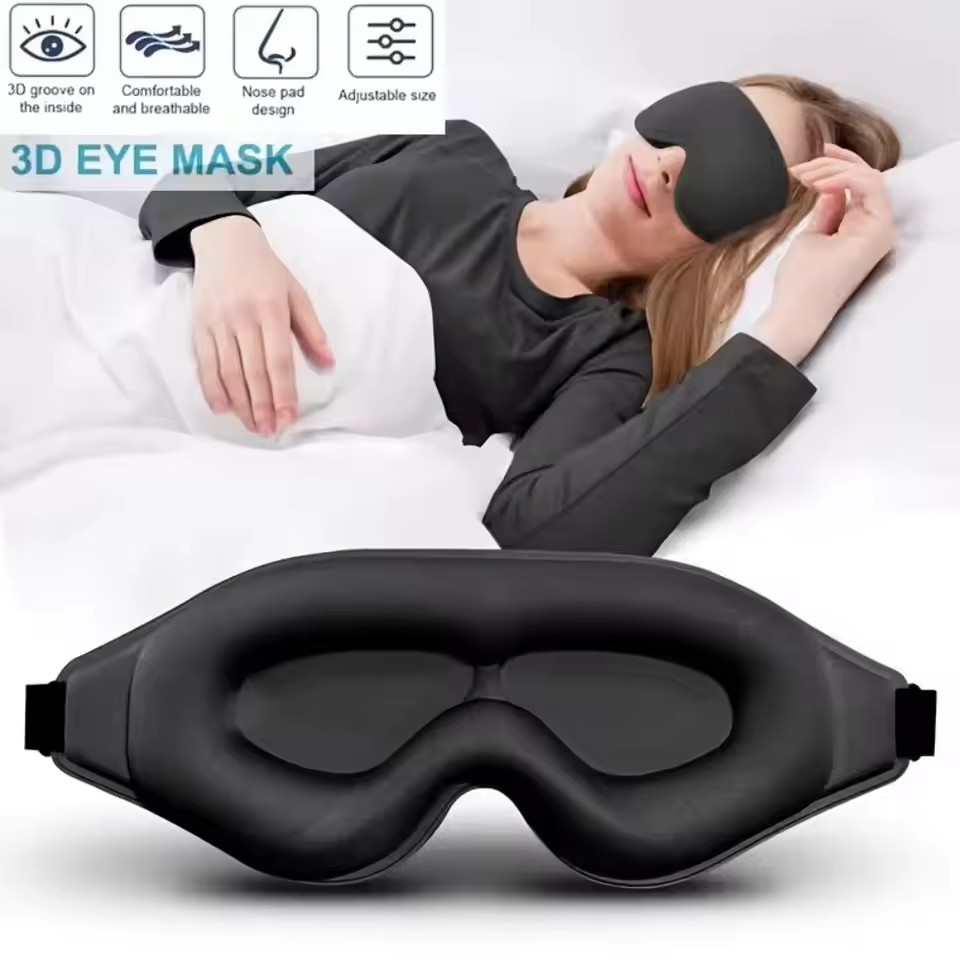 Antifaz 3D, Cómodo y Transpira - Sleep Eye Mask 3D reseña y precio