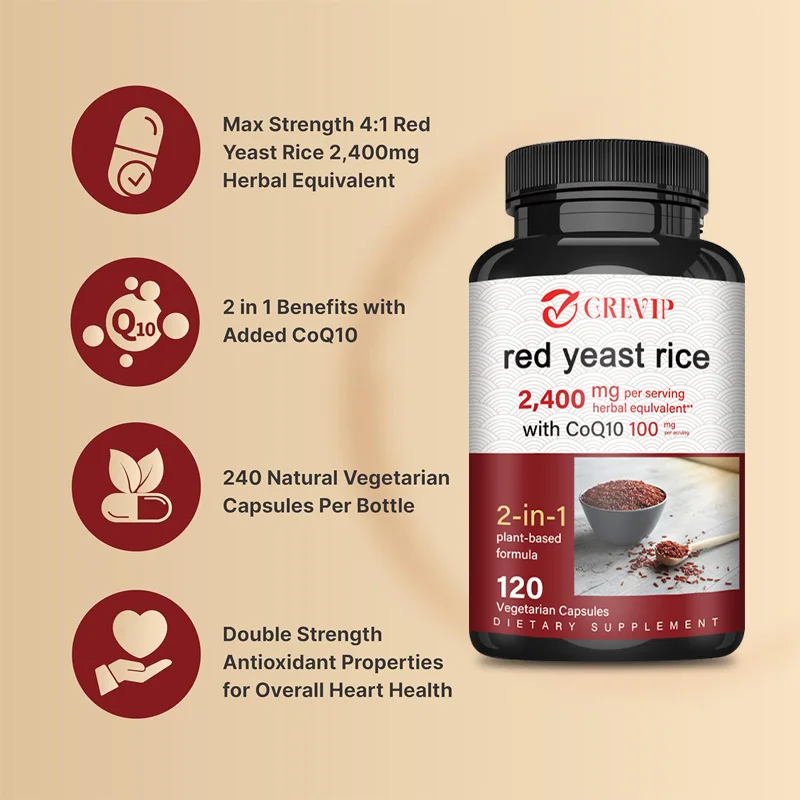 Cápsulas de arroz con levadura - Health And Wellness Promotion reseña y precio