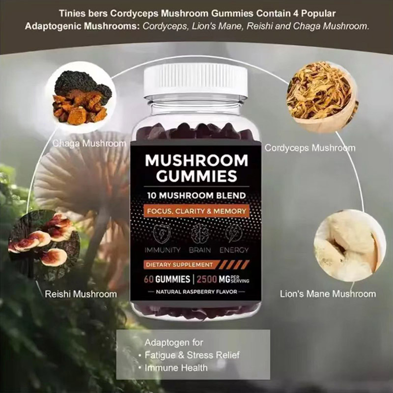 Gomitas de hongos que favorece - Health Wellness Gummies reseña y precio