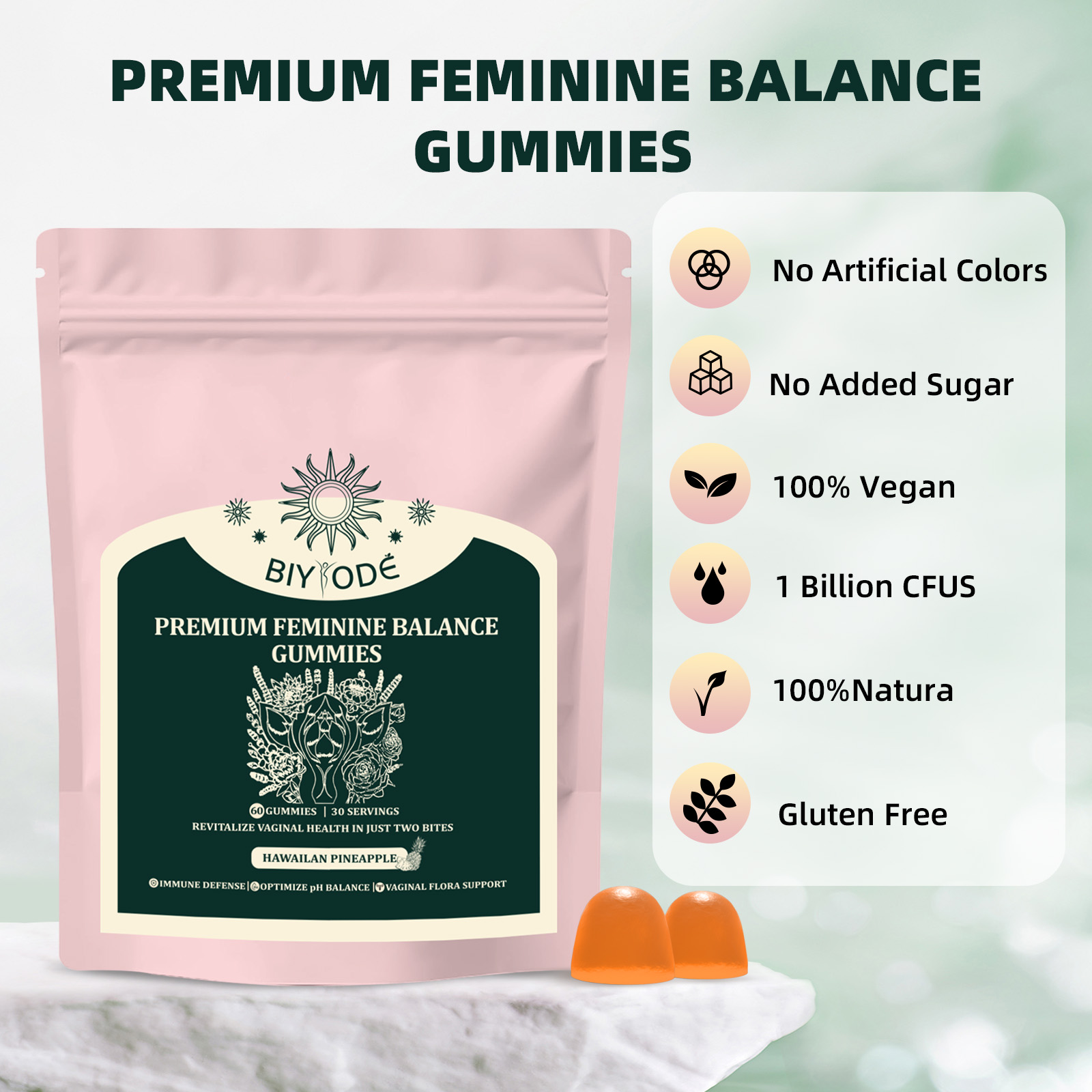 Gomitas de equilibrio femenino - Health Wellness Gummies reseña y precio